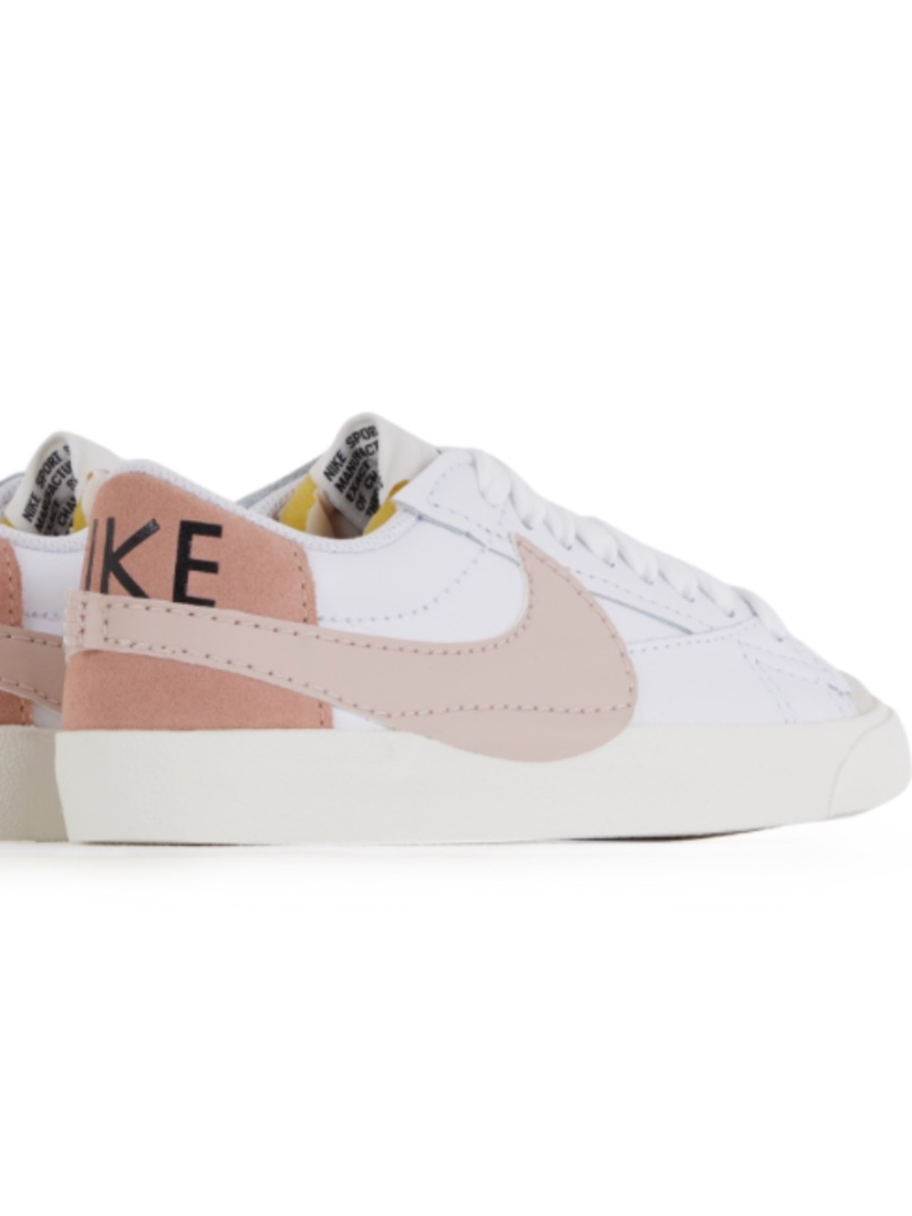 Nike Blazer Low 77 Jumbo White Pink Oxford (Women's) - UK 5.5 , US-8 NWT